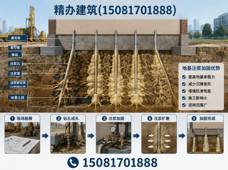 邯郸经济技术开发区路基沉降注浆加固展示图